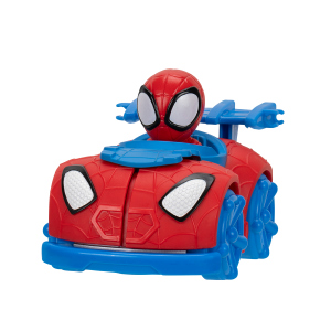 Spidey und seine Superfreunde - Web Dart Zoomers  - Fahrzeug + Figur - 1 Stück