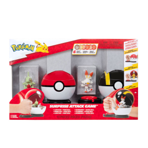 Pokémon - Surprise Attack Game - Larvitar und Hopplo