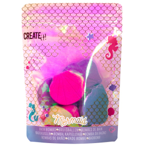 CREATE it! - Mermaid - Badekugeln - 6 Stück