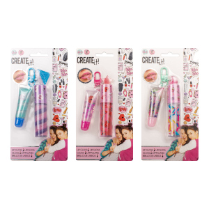 CREATE it! - Lipgloss mit Karbiner - 2er Pack - 1 Set
