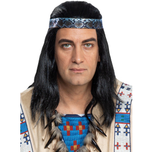 Winnetou - Perücke für Erwachsene