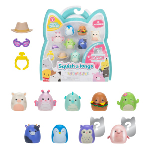 Squishmallows - Squish-a-longs - 8 Figuren - Serie 1