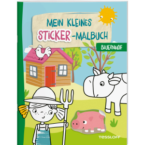 Mein kleines Sticker-Malbuch - Bauernhof