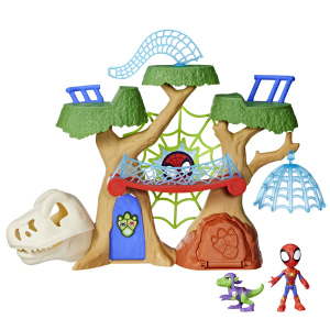 Spidey und seine Superfreunde - Spielset - Dino-Baumhaus