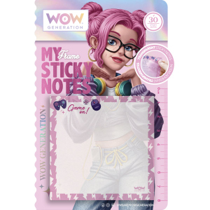 WOW Generation - Haftnotizen - transparent - 1 Set