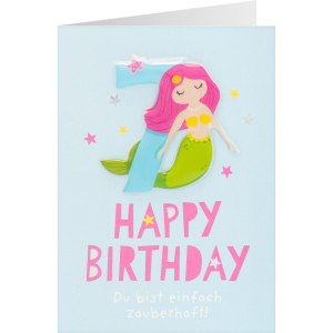 Geburtstagskarte - Happy Birthday - Du bist einfach zauberhaft!