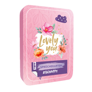 Lovely you - Sprüchekarten - #behappy