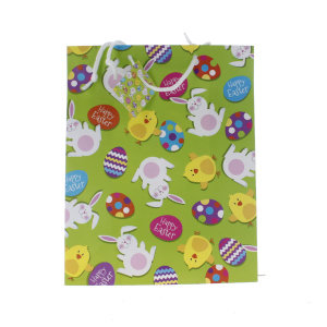 Geschenktasche Ostern - ca. 26 x 12,5 x 32 cm