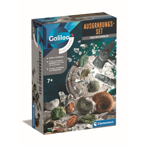 Galileo DISCOVERY -  Ausgrabungs-Set - Fossilien & Mineralien