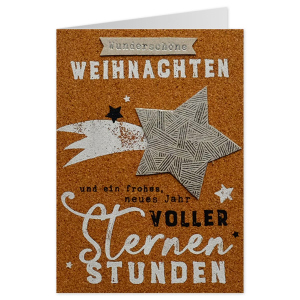 Weihnachtskarte - Wunderschöne Weihnachten 