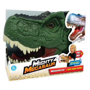Mighty Megasaur - Handpuppe T-Rex - mit Licht & Sound