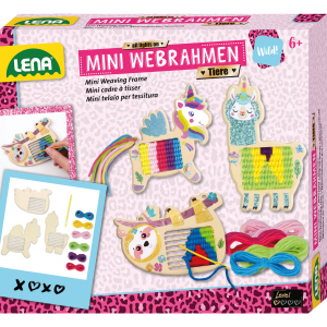 Lena - Mini Webrahmen Tiere