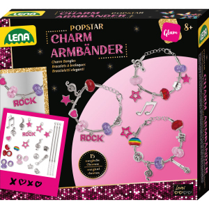 Popstar Charm Armbänder - Bastelset