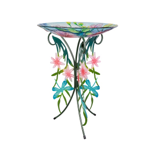 Vogeltränke mit Ständer - ca. 46 x 62 cm - klappbar