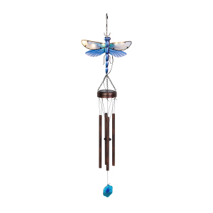 Windspiel - Libelle mit LED - ca. 23 x 9 x 84 cm