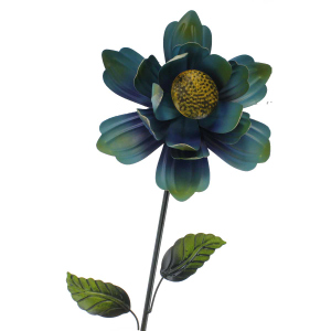 Pflanzenstecker - Blume - ca. 22 x 15 x 92 cm - 1 Stück