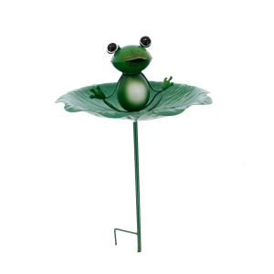 Pflanzenstecker - Frosch - ca. 26,5 x 26,5 x 46 cm