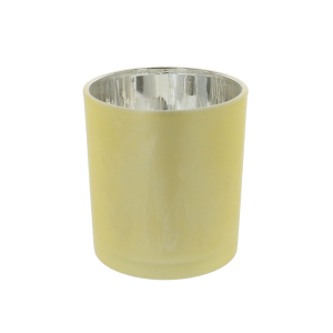 Teelichtglas Wiese - Glas- ca. 7,3x8 cm