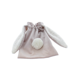 Geschenktasche - Hase - Textil - ca. 15x0,5x18 cm