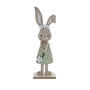 Hasenmädchen - Holz - ca. 10x5x31 cm