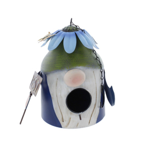 Vogelhäuschen Wichtel - ca. 18 x 16 x 22 cm