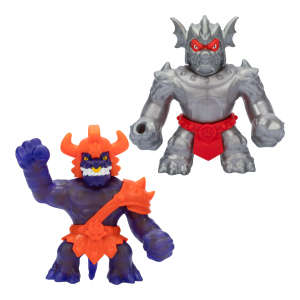 Heroes of Goo Jit Zu - Strech Strikers S11 - Knight Blazagon vs. Gladiator Corrupatagon