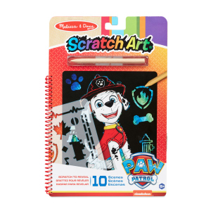 Paw Patrol - Scratch Art® - Kratzmalbuch mit Stift - Marshall