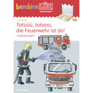 bambinoLÜK® - Tatüüü, tataaa, die Feuerwehr ist da! - Logikübungen