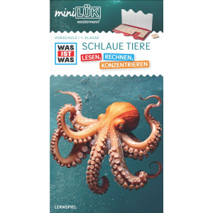 miniLÜK® - WAS IST WAS - Schlaue Tiere - Lesen, Rechnen, Konzentrieren - Vorschule/1.Klasse