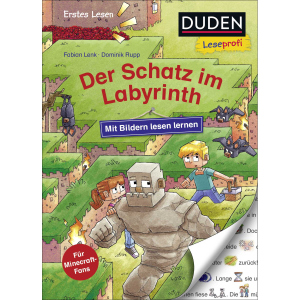 DUDEN Leseprofi - Der Schatz im Labyrinth - Mit Bildern lesen lernen