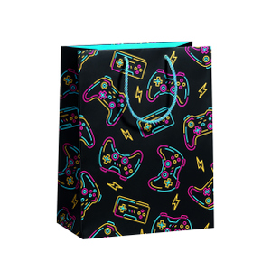 Geschenktasche - Gaming - Maxi - ca. 26 x 13,5 x 33,5 cm