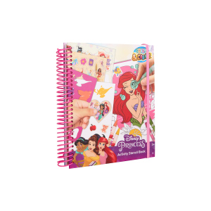 Disney Princess - Color & Create - Schablonen-Malbuch