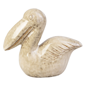 Pelikan grau - ca. 19 x 7,2 x 16,5 cm