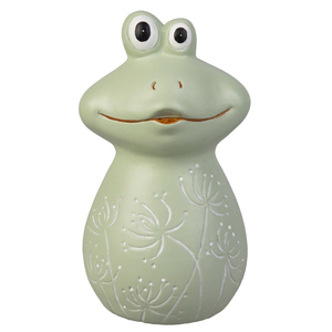 Frosch mint - ca. 10 x 9 x 18,5 cm