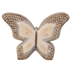 Schmetterling braun - ca. 16 x 5 x 11,5 cm