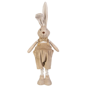 Hase stehend braun - ca. 22  x 11 x 46-60 cm