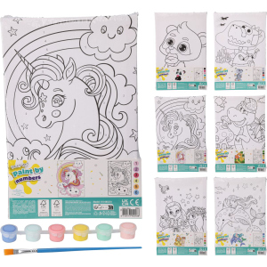 Malen nach Zahlen - verschiedene Motive - 1 Stück