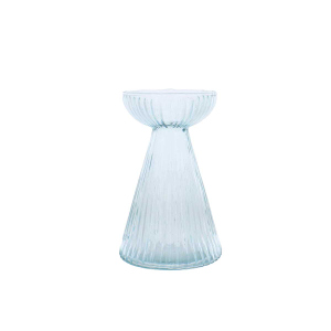 Vase konisch - türkis - ca. 8 x 12,5 cm