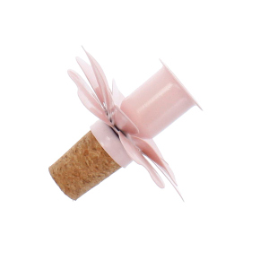 Kerzenhalter Blume rose - ca. 8,7 x 8,7 x 6,5 cm