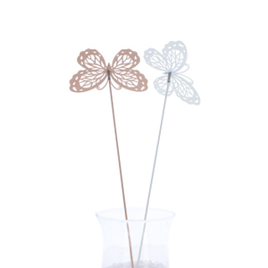 Pflanzenstecker Schmetterling - ca. 20 x 12,5 x 45 cm - 1 Stück