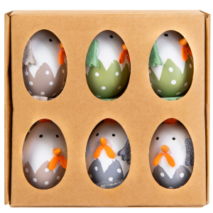 6 Dekohänger - Figuren - ca. 4 cm - 1 Stück