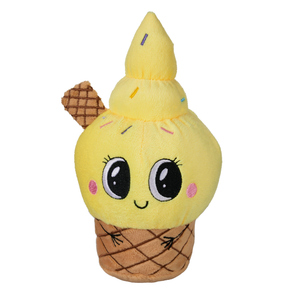Plüschfigur - Eiscreme - Vanille
