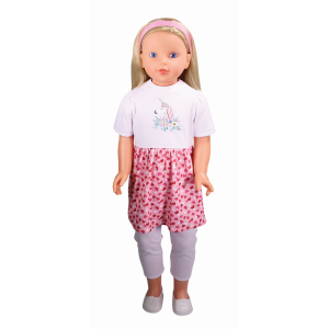 Besttoy - Laufpuppe Josy - blond - ca. 86 cm