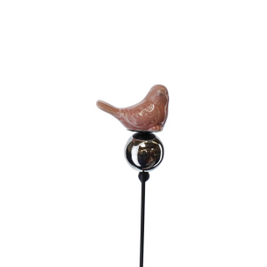 Pflanzenstecker Vogel - ca. 8 x 5 x 75 cm - 1 Stück