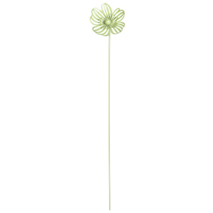 Pfanzenstecker Blume mint - ca. 90,5 x 15,5 cm