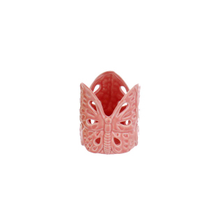 Teelichthalter Schmetterling - ca. 7,5 x 9 cm - 1 Stück