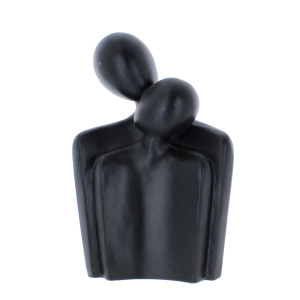 Silhuette Paar - schwarz - ca. 13,5 x 7 x 21 cm