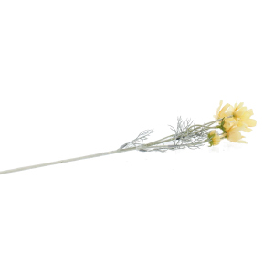 Blumenzweig gelb/grün - ca. 61 cm