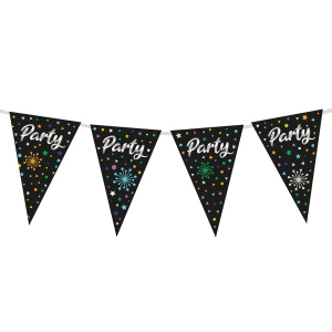 Wimpelgirlande Party - ca. 4 m 