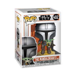 Funko POP! - Star Wars Sammelfigur - The Mandalorian with the child